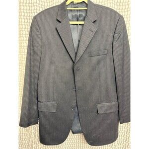 Villini Men's Pinstripe Blazer